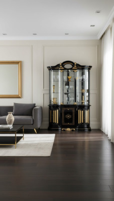 Vitrine Glas Schrank Wohnzimmer Schaufenster Vitrinen xxl Hochschrank Möbel neu