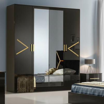 Klassische Schränke Schrank Schrankwand Kleiderschrank Schlafzimmer Möbel Neu