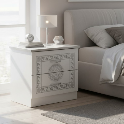 Nachttisch Holz Nachttische Tisch Konsolen Nacht Landhaus Stil Made in Italy Neu