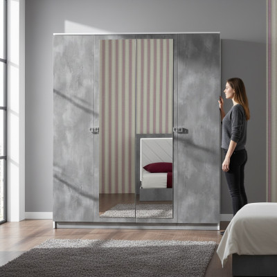 Schlafzimmer Kleiderschrank Holz Schrank Modern Stil Schränke Luxus Klassisch