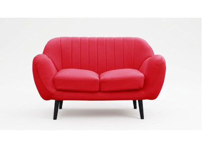 Sofa 2 Sitzer Design Sofas Moderne Polster Stoff Sitz Zweisitzer Leder Neu