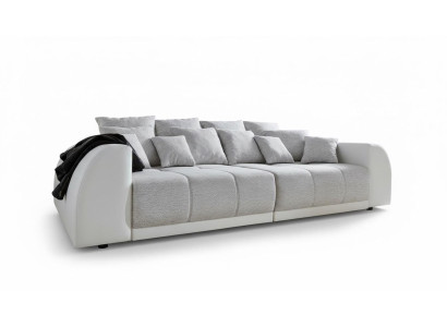 Sofa Couch 310cm Polster Sofas 5 Sitzer Textil big xxl Wohnzimmer Couchen