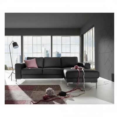 Leder L-Form Couch Wohnlandschaft Ecksofa Garnitur Design Modern Sofa