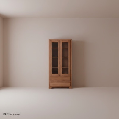 Klassische Vitrine Schrank Vitrinenschrank Vitrinen Anrichten Glas Schränke Neu