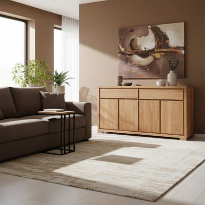 Kommode xxl Schlafzimmer Wohnzimmer Sideboard Massive Möbel Holzschrank Schränke