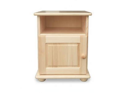 Nachttische Konsolen massiv Nachttisch Holz Tisch Kommode Echt Holz Konsolen