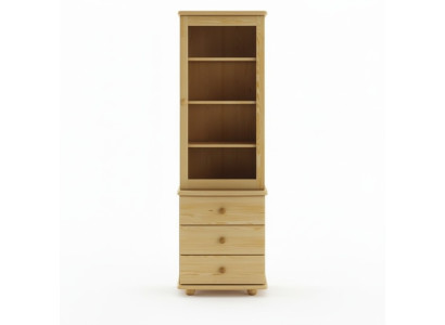 Vitrine Wohnzimmer Möbel Holz Vitrinen Glas Schrank Regal Anrichte Neu Massive