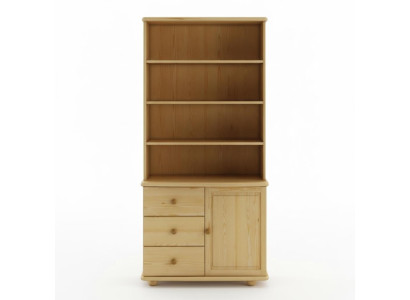 Echte Handarbeit Vollholz Schrank Wand Schrank Schränke Vitrine Hoch Vitrinen