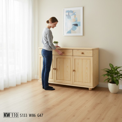 Massive Kommode Sideboard Schrank Echtholz Schränke Neu Anrichte Möbel Kommoden