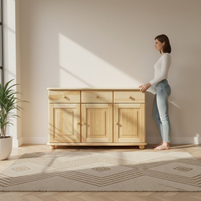 Massive Kommode Sideboard Schrank Kommoden Echtholz Schränke Neu Möbel