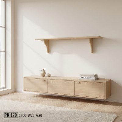 Schrank Vollholz Möbel Holz Regal Wandschrank Regale Küchenschrank Massivholz