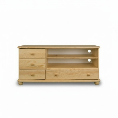 rtv sideboard Holz Kommode Sideboards Wohnzimmer Kommoden 124cm massive Möbel