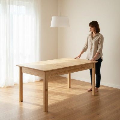 Esstisch Tisch Holz Esstische Tische Massive Möbel Vollholz Echtzholz Massiv Neu