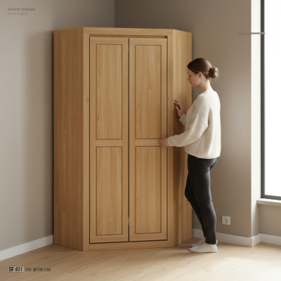 Kleiderschrank Eiche Schrank Vollholz massiv Schlafzimmerschrank Schränke Neu