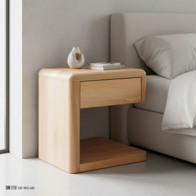 Design Echtholz Massiv Holz Konsolen Nachttische Nachttische Echtes Holz Massive