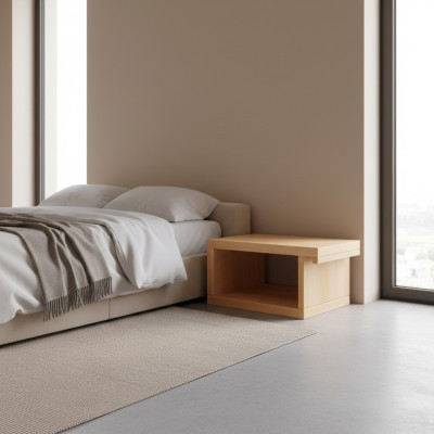 Konsolen massiv Nachttisch Holz Nachttische Tisch Kommode Echt Holz Konsolen