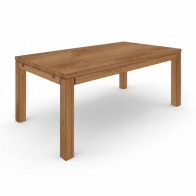 Tisch Holz Tische 200x100cm Holz Esstische Konferenz Massivholz Echte Eiche Neu