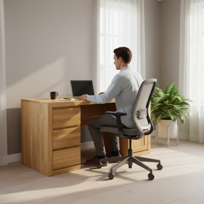 Schreibtisch Holztisch Computertisch Massivholz Bürotisch Tisch Büromöbel Tische