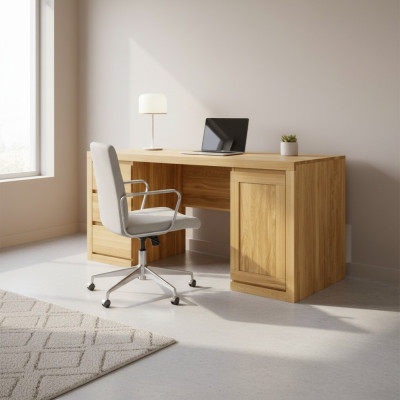 Schreibtisch Holztisch Computertisch Massivholz Bürotisch Tisch Büromöbel Tische
