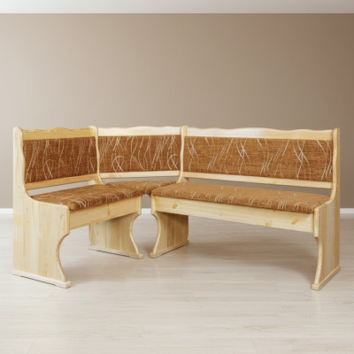 Eckbank Holzbank massive Bänke Küche Essbereich Ecksitz Echtholz Holz Möbel Neu