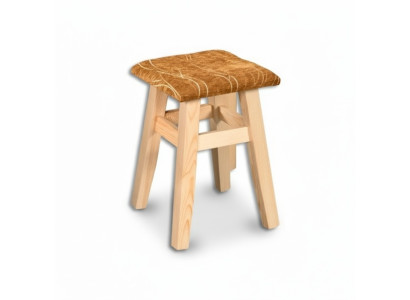 Hocker Holzhocker Schemel Holzschemel Massive Kiefer NEU Handarbeit Echtes Holz