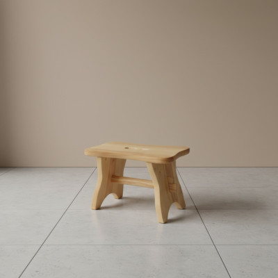Hocker Gartenhocker Beistelltisch Gartenmöbel Holzhocker Massive Buche Fußhocker