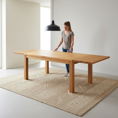 Tisch Esstisch Echtes Holz Holztisch Tische Esszimmer 160x80cm Massivholz Neu