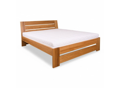 Bett Doppelbett Eiche Ehebett Holzbett 200x200 Bettgestell Massive Möbel Betten