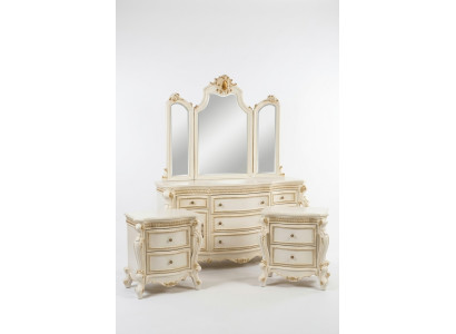 Buffet Kommode Kommoden Schrank Barock Rokoko Spiegel Anrichte