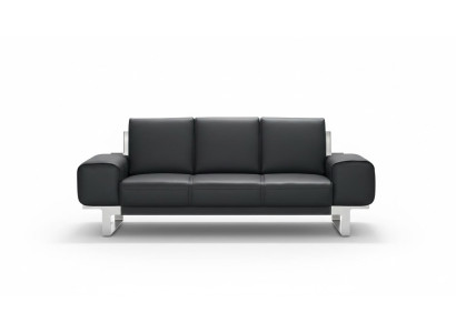 Sofa Ledersofa Polster Sitz 3er Lounge Club Sofas Couchen Leder Dreisitzer Neu
