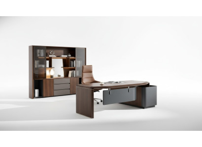 Büro Arbeit Zimmer Set Sessel Tisch Komplett Möbel 3tlg Einrichtung