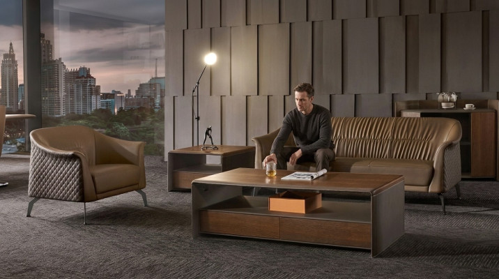 Sofagarnitur Set Design Sofas Polster Deko Couchen Leder Relax Moderne