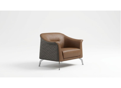 Sessel Leder Fernseh Couch 1 Sitzer Sofa Relax Luxus Polster Einsitzer