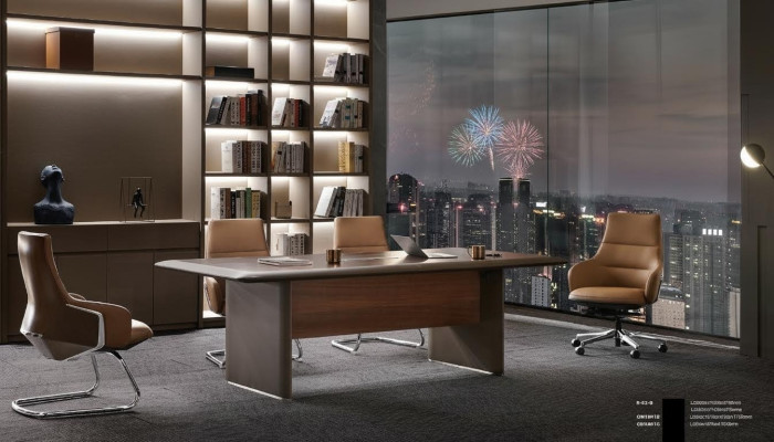 Konferenztisch Big Designer Tisch 240cm Konferenztisch Holztisch Tische