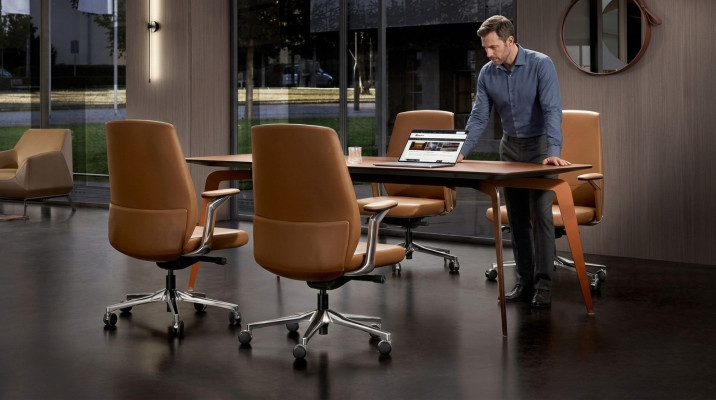 Büro Konferenztisch Tische Holz Esszimmer Besprechungs Tisch 220x102