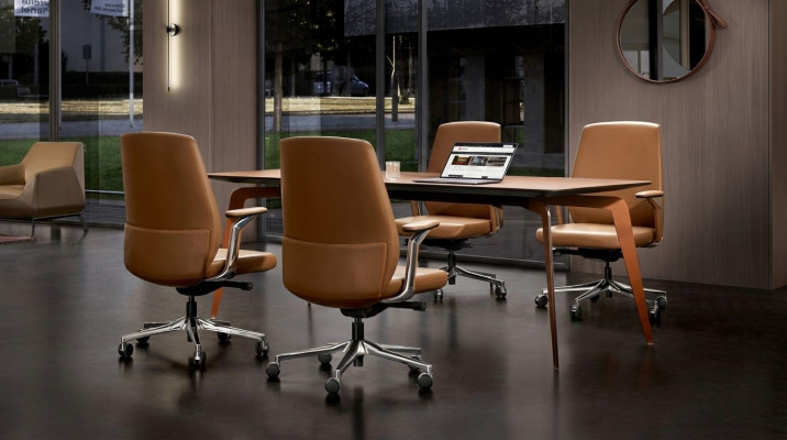 Büro Konferenztisch Tische Holz Esszimmer Besprechungs Tisch 220x102