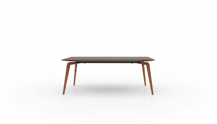 Büro Konferenztisch Tische Holz Esszimmer Besprechungs Tisch 220x102