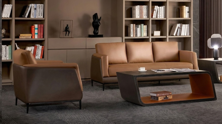 Sofagarnitur Set Design Sofas Polster Couchen Leder Modern Sofa Neu