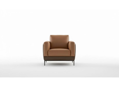Sessel Leder Fernseh Couch 1 Sitzer Sofa Relax Luxus Polster Couch