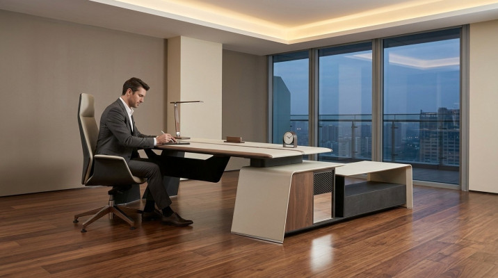 Design Ecktisch Schreibtisch Ecktische Büro Möbel Einrichtung Tische Tisch