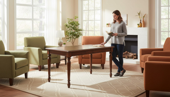 Barock Esstisch Tisch Wohnzimmer Design Tische 140x80cm Esszimmer