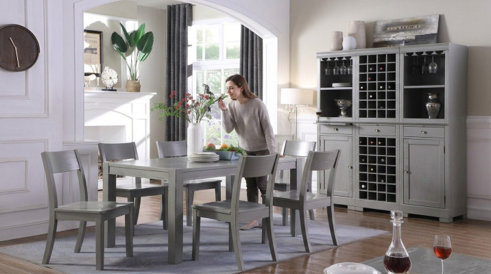 Designer Möbel Holz Tisch Sitz Ess Zimmer 6x Stühle 7tlg. Set Garnitur Gruppe