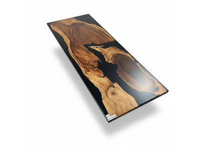 Konferenztisch Esstisch River Fluss Massiv 262x101 Epoxidharz Tische