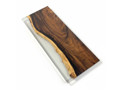 Epoxid harz esstisch echtes holz massive möbel wasserfall epoxy deko tisch
