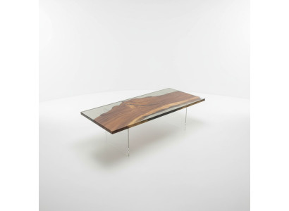 Luxus Epoxidharz Esstisch River Table Echtes Holz Massiv Design Tische