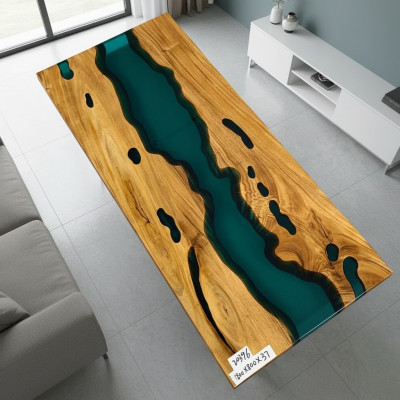 Fluss Tische Esstisch Design Tisch Moderne Möbel 180x80 Epoxid Harz