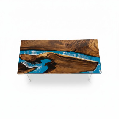 Esstisch River Table Tisch Holz Flusstisch 180x90 Massive Tische