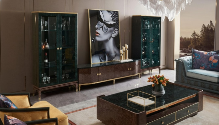 Glas Kommode Vitrine Kommoden Vitrinen Kommodenschrank Dekorative Designer