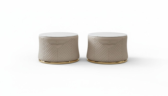Runde Set 2x Couchtisch Kaffeetisch Beistelltisch Designer Wohnzimmer