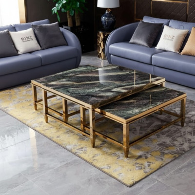 Doppel Couchtisch Kaffeetisch Beistelltisch Design Wohnzimmertisch Tische